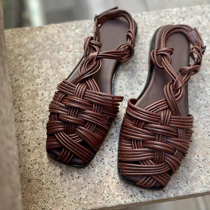 Vintage Hand-woven Flat-bottom - Women'S Shoes Hands Free recensie en prijs