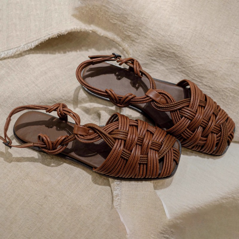 Vintage Hand-woven Flat-bottom - Women'S Shoes Hands Free recensie en prijs
